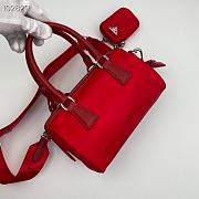 PRADA Mini Boxy Bag (Red)  - 6