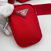 PRADA Mini Boxy Bag (Red)  - 5