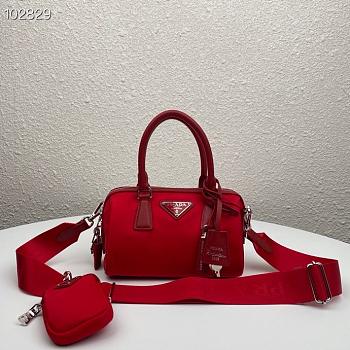 PRADA Mini Boxy Bag (Red) 