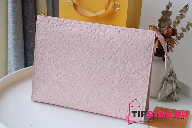 LV Toiletry Pouch 26 Monogram (Pink)  - 1