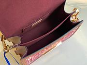 LV Dauphine Small Handbag Red 20cm M44580 - 5