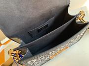 LV Dauphine Small Handbag Black 20cm M44580  - 2