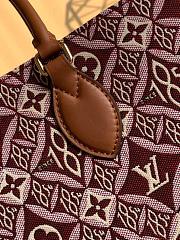 LV Onthego Handbag Shopping Red M57185  - 6