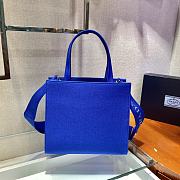 PRADA Tote Bag 1BG382 (Blue) - 2