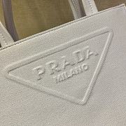 PRADA Tote Bag 1BG382 (White)  - 5