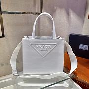 PRADA Tote Bag 1BG382 (White)  - 1