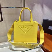 PRADA Tote Bag 1BG382 (Yellow)  - 1