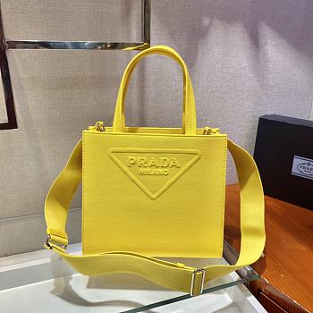 PRADA Tote Bag 1BG382 (Yellow) 