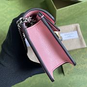 GUCCI Dionysus Mini Leather Bag (Pink_Pink) 476432  - 2