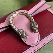GUCCI Dionysus Mini Leather Bag (Pink_Pink) 476432  - 4