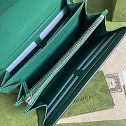 GUCCI Dionysus Ophidia Web Leather Bag (Dark Green_Green) 20cm 401231  - 5