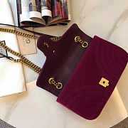 Gucci GG Marmont Velvet Mini Bag 26cm 2424 - 6