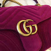 Gucci GG Marmont Velvet Mini Bag 26cm 2424 - 2
