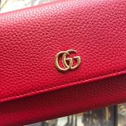 Gucci Card Holder Leather (Red) 456116  - 2