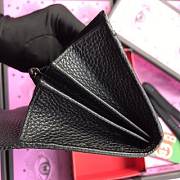 Gucci Card Holder Leather (Black) 456116  - 2