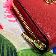 Gucci Long Wallet Leather (Red) 570661 - 5