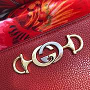 Gucci Long Wallet Leather (Red) 570661 - 4