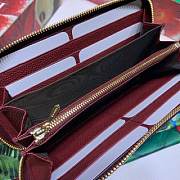 Gucci Long Wallet Leather (Wine Red) 570661 - 5