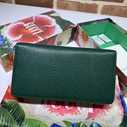 Gucci Long Wallet Leather (Dark Green) 570661 - 6