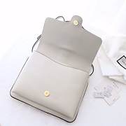 GUCCI Arli Small Shoulder Bag White Medium 550129  - 4