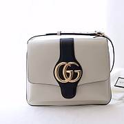 GUCCI Arli Small Shoulder Bag White Medium 550129  - 1
