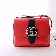 GUCCI Arli Small Shoulder Bag Red Small 550129  - 1