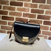 GUCCI Padlock Small Shoulder Bag (Brown_Black) 644524 - 1
