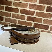 GUCCI Padlock Small Shoulder Bag (Brown_Black) 644524 - 2