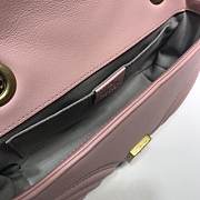 GUCCI GG Marmont Matelassé Mini Bag (Pink) 446744 - 6