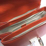 GUCCI GG Interlocking Chain Shoulder Bag (Orange) 510306  - 2