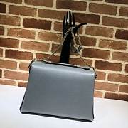 GUCCI GG Interlocking Chain Shoulder Bag (Gray) 510306  - 6