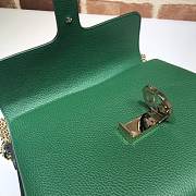GUCCI GG Interlocking Chain Shoulder Bag (Green) 510306  - 4