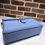 GUCCI GG Interlocking Chain Shoulder Bag (Sky Blue) 510306  - 6