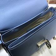 GUCCI GG Interlocking Chain Shoulder Bag (Sky Blue) 510306  - 5