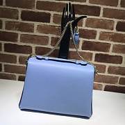 GUCCI GG Interlocking Chain Shoulder Bag (Sky Blue) 510306  - 3
