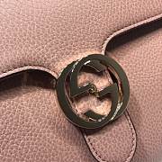 GUCCI GG Interlocking Chain Shoulder Bag (Pink) 510306 - 3