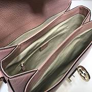 GUCCI GG Interlocking Chain Shoulder Bag (Pink) 510306 - 2