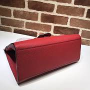 GUCCI Small Messenger Bag With Double G (Red) 421890  - 2