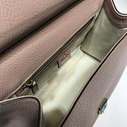 GUCCI Small Messenger Bag With Double G (Nude Powder) 421890  - 3