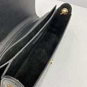 YSL Solferino New Crocodile Pattern Chain Flap Bag 1355  - 3