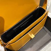 YSL Solferino Medium Satchel In Box Saint Laurent Leather (Caramel)23cm 634305 - 2