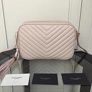 YSL Lou Bag Camera Bag Pink Powder Gold Buckle 520534  - 4