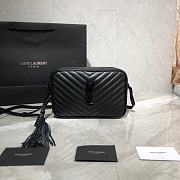 YSL Lou Bag Camera Bag Black Black Buckle 520534 - 1