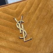 YSL Lou Bag Camera Bag Brown Gold Buckle 520534  - 2