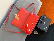 YSL Kate 99 With Tassel In Patent Leather (Red) 3729  - 3