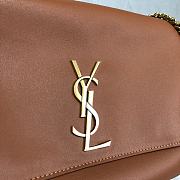 YSL Saint Laurent Kate Medium Reversible Shoulder Bag (Brown) 553804  - 5