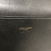 YSL Saint Laurent Kate Medium Reversible Shoulder Bag (Black) 553804  - 3