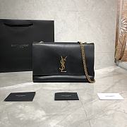 YSL Saint Laurent Kate Medium Reversible Shoulder Bag (Black) 553804  - 1