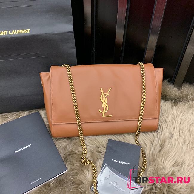 YSL Saint Laurent Kate Medium Reversible Shoulder Bag (Pink) 553804 - 1