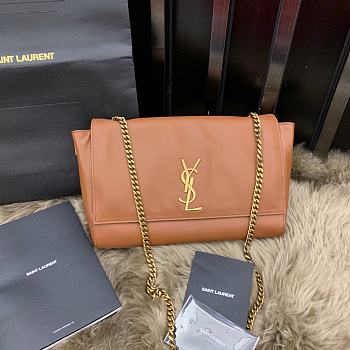YSL Saint Laurent Kate Medium Reversible Shoulder Bag (Pink) 553804